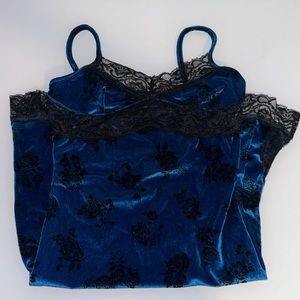 Velvet Lace Floral Dress